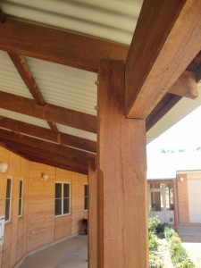 Natural timber finishes